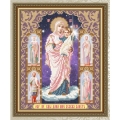 Схема для вышивания бисером АРТ СОЛО "Дана Мне Всякая Власть Образ Пресвятой Богородицы"